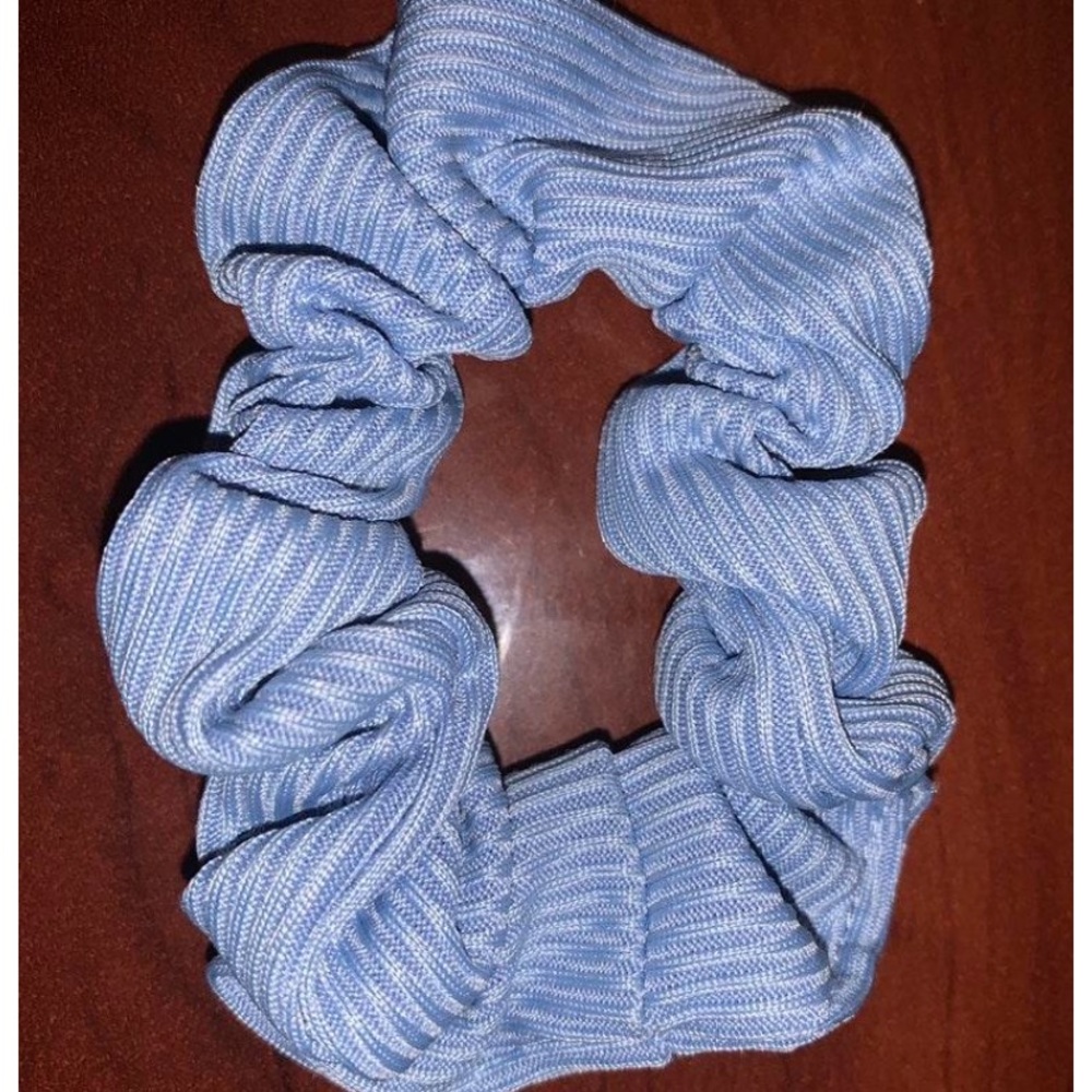 Blue Scrunchie